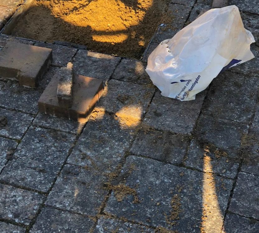 block paving relay